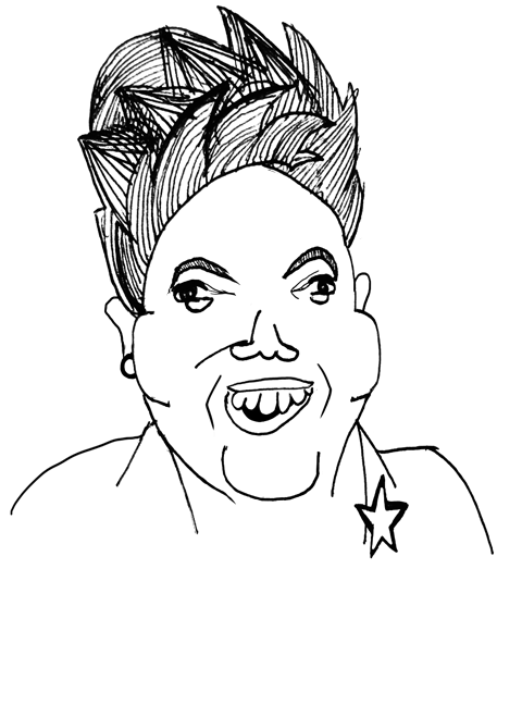 Dilma Roussef (ilustração: Stefano Azevedo)