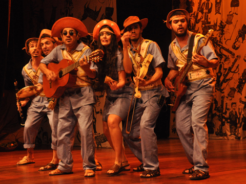 Espetáculo "O Capeta de Caruaru" do Teatro do Largo (foto: Divulgação)
