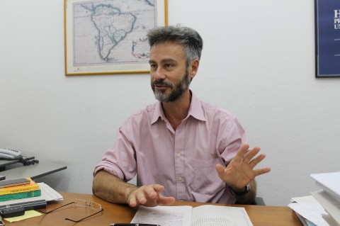 Jorge Luís Grespan, professor do Departamento de História da FFLCH