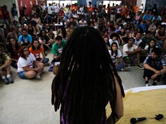 Integrantes da ANEL discutem educação no país e própria organização (foto: Yuri Gonzaga) Integrantes da ANEL discutem educação no país e própria organização (foto: Yuri Gonzaga)