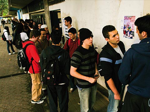 A reforma busca reduzir filas para o bandejão aumentando o espaço para usuários (foto: Yuri Gonzaga)