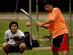 Descendentes de japoneses predominam nos esportes (foto: Yuri Gonzaga)