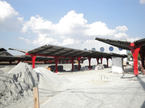 Obras no terminal de ônibus do metrô Butantã, que deve ser inaugurado ainda este ano (foto: Leonardo Martin) Obras no terminal de ônibus do metrô Butantã, que deve ser inaugurado ainda este ano (foto: Leonardo Martin)