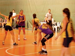 Basquete feminino (foto: Edgar Lepri)