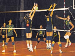 Vôlei feminino (foto: Edgar Lepri)