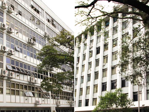 Órgãos foram realocados e a Antiga Reitoria não foi ocupada (fotos: Pedro Lucas e Karin Salomão)