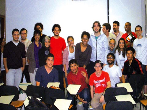 Turma de pioneiros: diversidade em sala de aula (foto: Diego Gutierrez)
