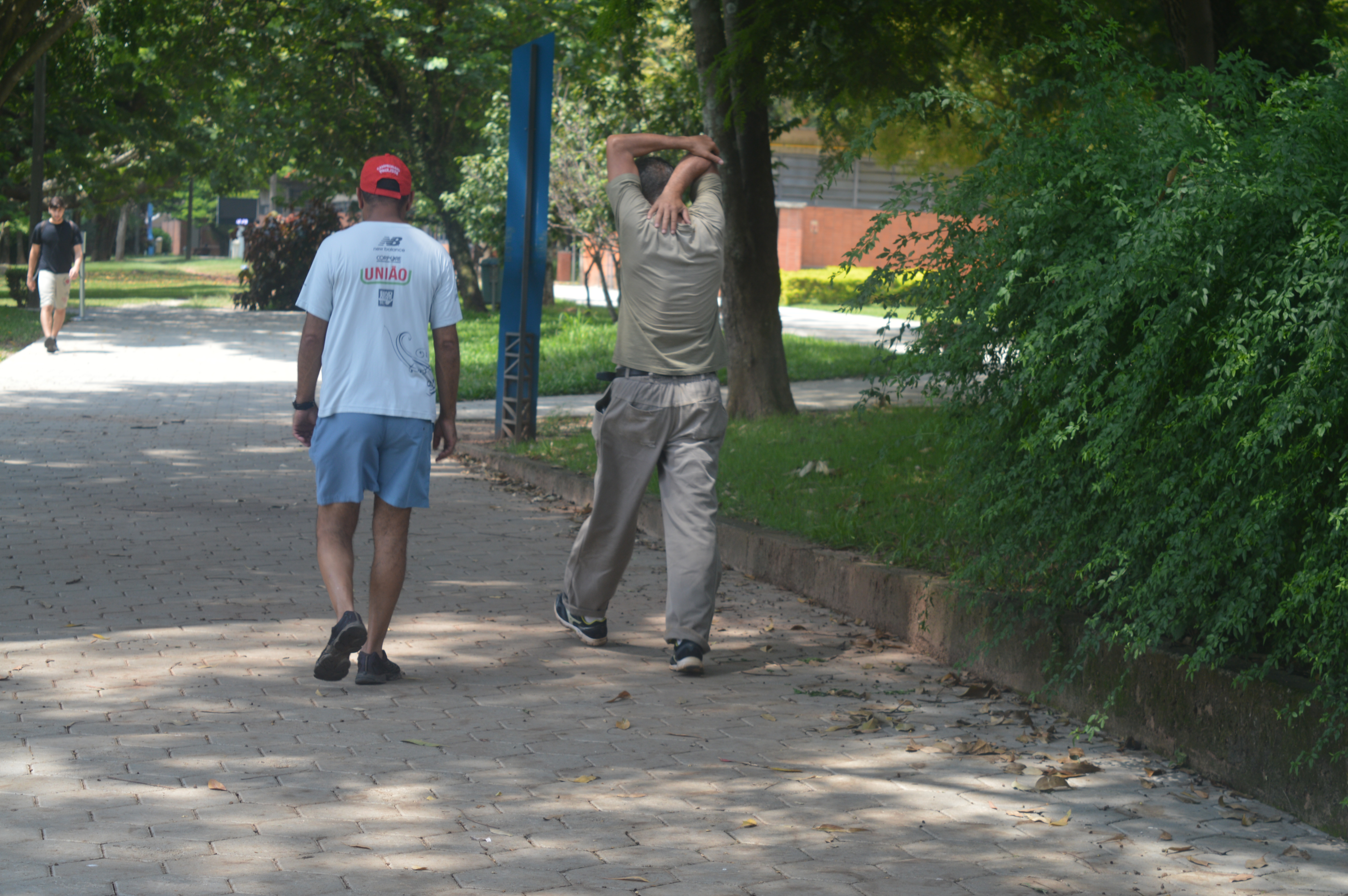 Funcionários, no CEPE, podem fazer esportes no horário de trabalho (foto: Heloísa Iaconis)