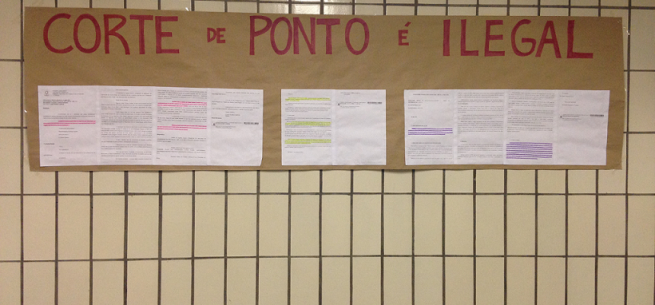 Para minimizar danos do corte de pontos, Sintusp comprou cestas básicas para funcionários. Foto: Mayara Paixão